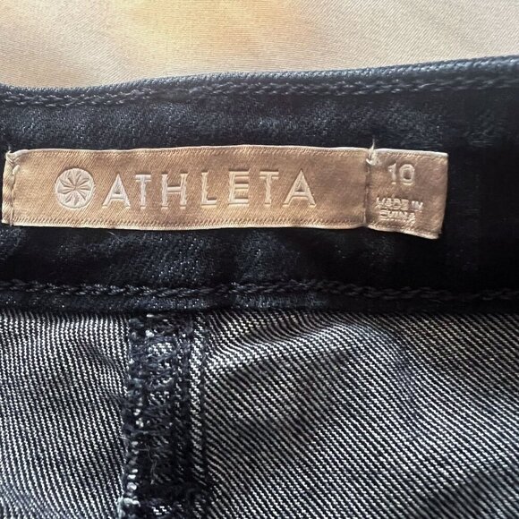 Athleta Sculptek Skinny Jean Overdye Wash size 10 - Picture 9 of 15